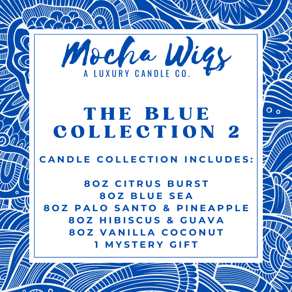 The Blue Collection 2: 8 oz Candle Package