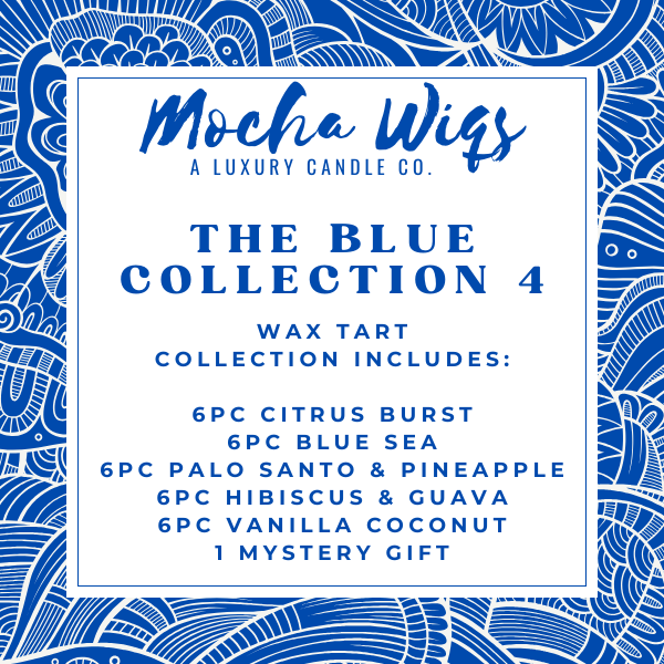 The Blue Collection 4: 6 pc Wax Tart Package