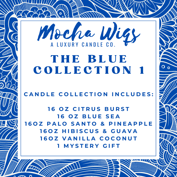 The Blue Collection 1: 16 oz Candle Package