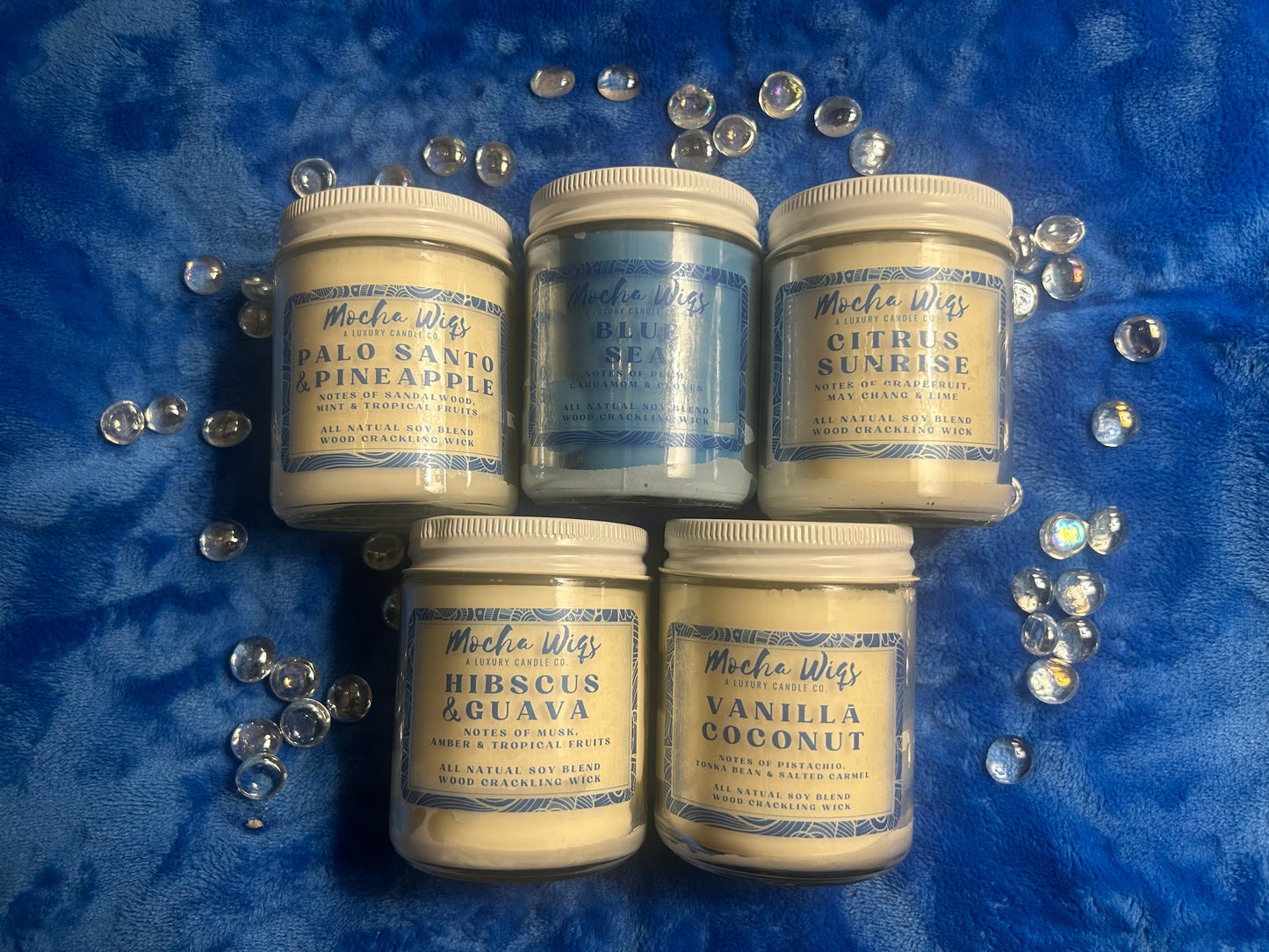 The Blue Collection 2: 8 oz Candle Package